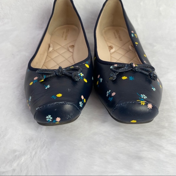 cole haan navy flats